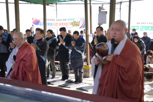 영천시의회, 대구 군부대 영천 유치 염원 108배