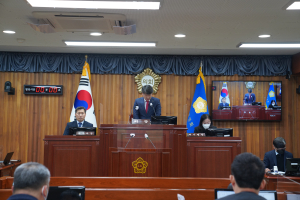 울진군의회, 새해 첫 제264회 임시회 개회
