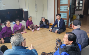 포항시 장기면, 경로당 7개소에 위문품