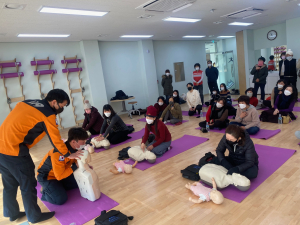 구미건강생활지원센터, 심폐소생술 교육