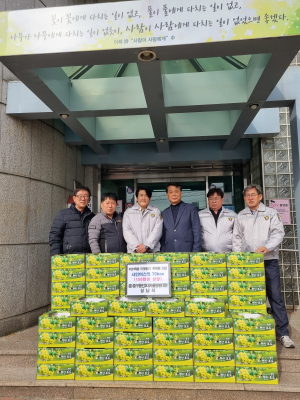 대구 중구 동인3대자율방범대원 상남식 씨, 과일 기탁