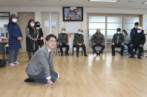 최재훈 달성군수,  정월대보름 맞아 경로당 방문