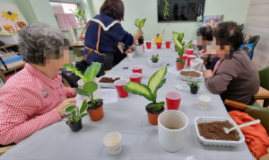 울진군 치매안심센터, 인지향상 프로 운영