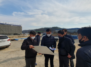 홍성구 김천시 부시장, 현장 로드체킹 실시