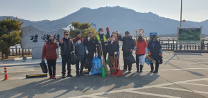 상주시, 낙동강 경천섬공원 봄맞이 대청소
