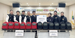 청송JCIㆍ드림스타트ㆍ청송군다문화가족지원센터, 책가방 선물