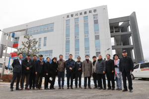 이강덕 시장, 포항 통합보훈회관 건설현장 방문