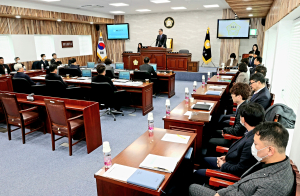 울릉군의회 임시회…군정 주요업무보고 청취