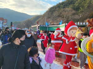 봉화군, 분천 산타마을 성황리 폐장