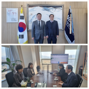 대구조달청장, 한국지능정보사회진흥원ㆍ한국교육학술정보원 방문