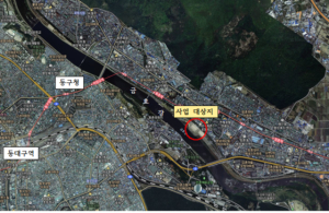 대구 동구청, 금호강 동촌지구 체육시설 조성