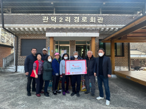 김천 지례면 새마을협ㆍ지사협, 화재 피해가정 지원