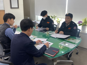 포항북부소방서, 자원순환시설 화재안전 간담회 실시