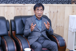 오천농협조합장 재선에 도전하는 이해수 조합장
