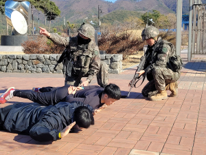 육군 50사단, 신경주역 대테러 종합훈련 실시