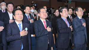홍준표 대구시장, 2·28민주운동 기념식 참석