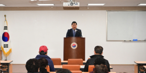 김명국 고령군의회 의장 ‘노인대학 특강’