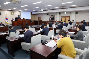 상주시의회, 제218회 임시회 폐회