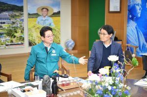 박남서 영주시장 “영주댐 조기준공 적극 요청”