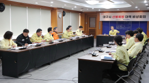 대구시, 봄철 산불 예방 만반의 준비…관리 대책 협의