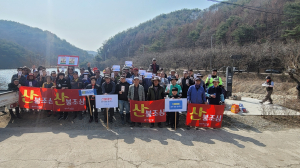 포항시 기계면, 산불예방 캠페인 현장릴레이 챌린지 펼쳐
