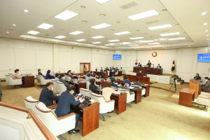 수성구의회, 제254회 임시회 개회