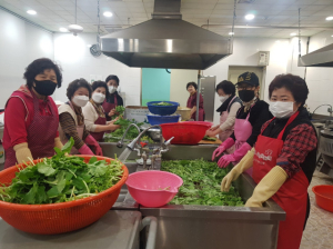 제일기독종합사회복지관과 동산교회, 밑반찬 나눔 행사