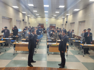 영주교육지원청, 학교장 대상 청렴 실천 다짐식