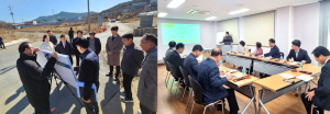 칠곡군의회, 주요 사업 현황 점검…행정복지위ㆍ산업건설위 현장행