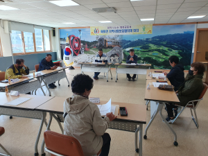 울진군 매화면, 지역사회보장협의체 회의