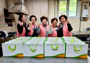 울릉군여성단체협의회, 취약계층 어린이 위한 간식만들기 봉사