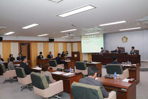 청도군의회, 제290회 임시회 열어