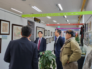 대통령실, 영토지킴이독도사랑회 운영 독도홍보관 방문
