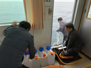 울진군 주변 해역 환경방사능 조사