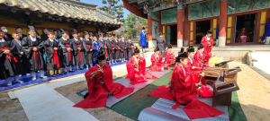 신라 박ㆍ석ㆍ김 시조왕 춘계향사 ‘이목’