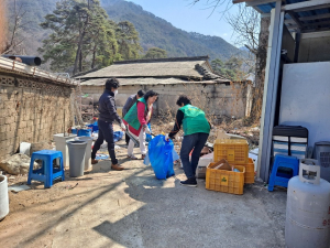상주시 화북면 새마을남녀지도자協, 봄맞이 환경정화 활동
