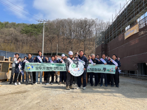김천시 건설도시과, 건설현장 점검 ‘꼼꼼히’