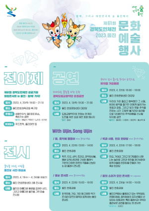 울진군, 제61회 경북도민체전 맞아 문화예술행사