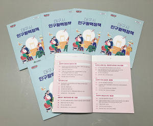 대구시, 인구활력정책 총망라 안내서 제작
