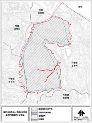울진 국가산단후보지, 토지거래허가구역 지정