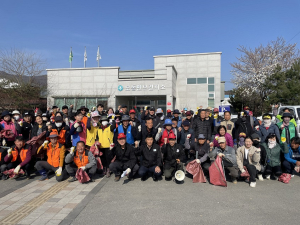 상주시 모동면, 새봄맞이 환경정화 활동