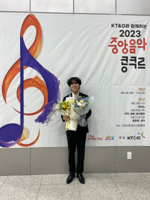 최이삭, 중앙음악콩쿠르 피아노  부문  1위 없는 2위