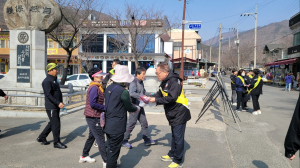 포항시 북구청, 봄 단비 기다리며 산불방지 총력