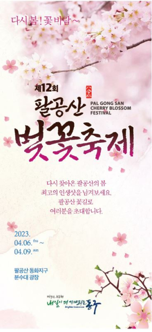 6~9일 팔공산 벚꽃축제