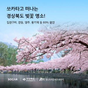 경북도 “환경도 지키고 실속도 챙기는 1石2鳥 여행 즐겨요”