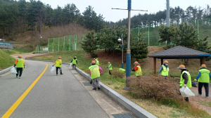 울진군 후포면, 도민체전 대비 환경정화 활동