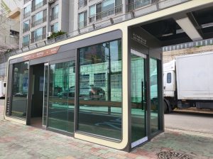 포항시 스마트 미세먼지 안심 승강장 ‘인기’