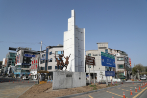안동시, 구 안동역 앞 교차로 환경 개선