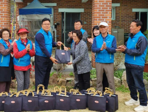 상주시 신흥동 지역사회보장협의체, 장애인복지시설 생필품 나눔