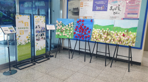 영덕군장애인작업장, 페이퍼플라워 작품 전시회 열어